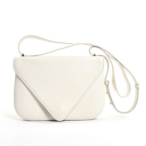 Bottega Veneta Mount Shoulder Bag White Calf